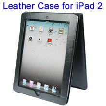 נרתיק עור עם מרקם ליצ`י עבור iPad 2