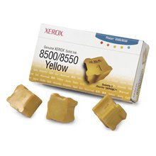 3 יחידות צהוב מקורי XEROX 108R00671  