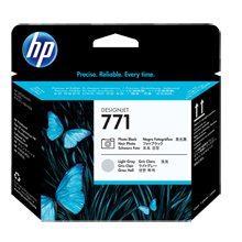 ראש הדפסה שחור צילום/אפור בהיר HP 771-CE020Aׁ