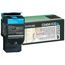 טונר מקורי ציאן LEXMARK C540A1CG