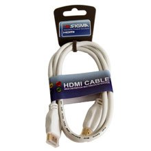 כבל  HDMI-אורך 3 מטר מצופה זהב SI-HDMI-1MSIGMA