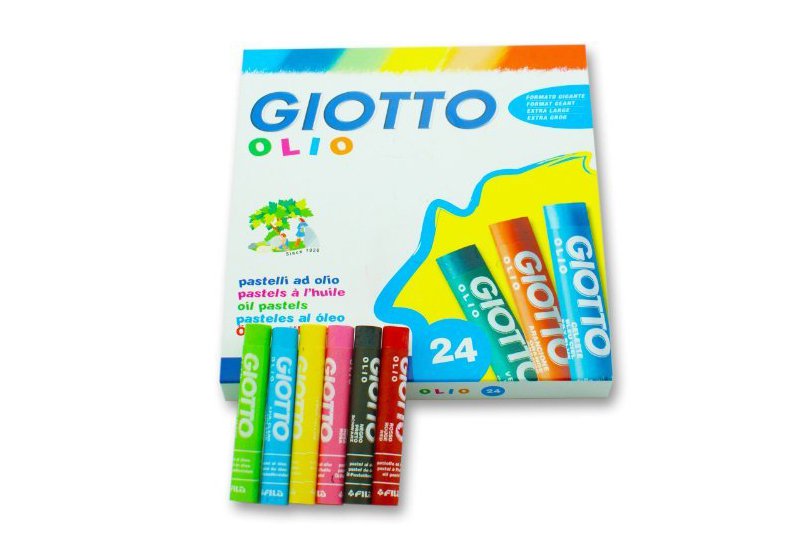 צבעי פסטל-שמן 24 גוונים GIOTTO OLIO