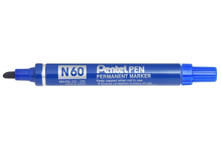 טוש סימון פרמננטי ראש קטום - PENTEL N60