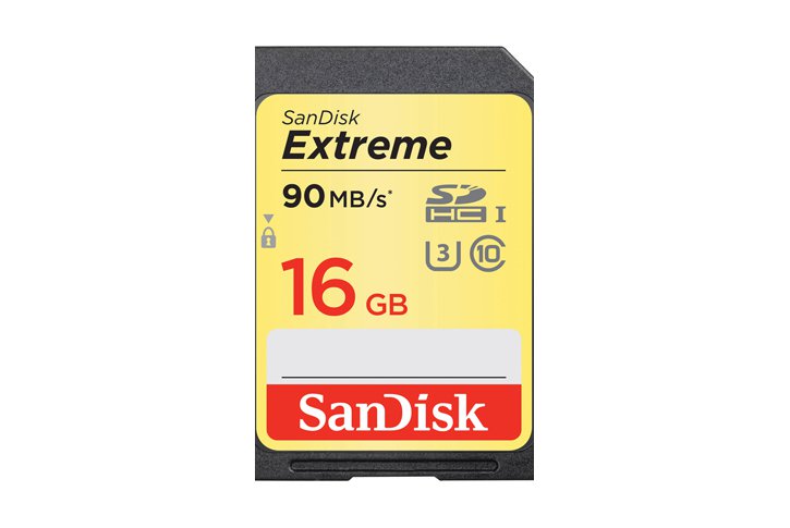 כרטיס זיכרון SanDisk Extreme SDHC 16GB SDSDXNE-016G