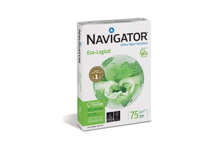 נייר צילום אקולוגי NAVIGATOR A4- עובי 75 גרם נפוח