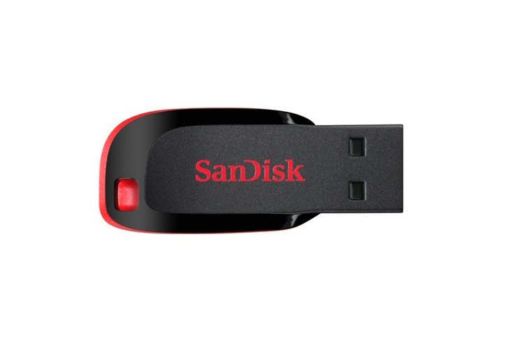 זכרון USB נייד SanDisk Cruzer Blade 128GB