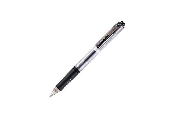 עט ג`ל 0.7 מ``מ עם לחצן וגריפ PENTEL K157