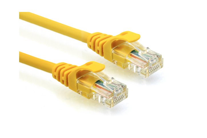 כבל רשת RJ45 מסוכך cat 5e-אורך 2 מטר