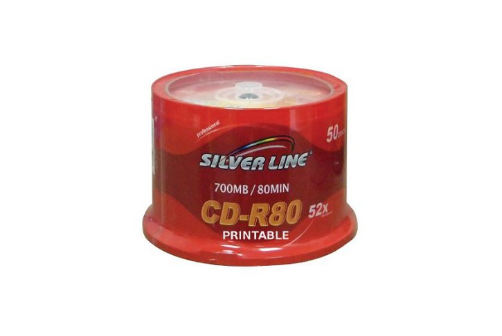 PRINTABLE SILVER-LINE CD-R 700M