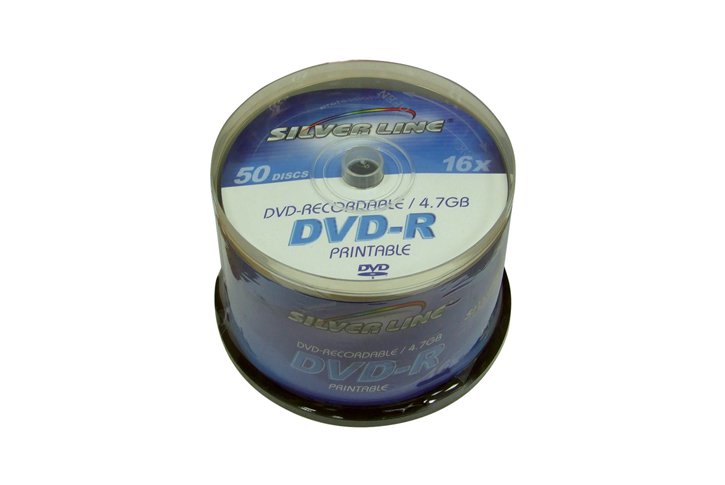 PRINTABLE SILVER-LINE DVD-R  4.7GB