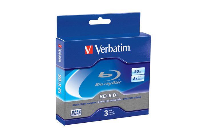 VERBATIM BD-R DL 50GB 2x Jewel Case