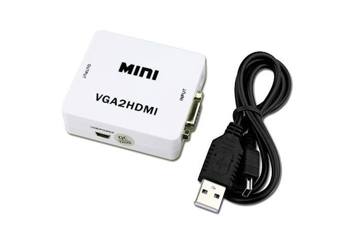 ממיר VGA + אודיו ל-HDMI