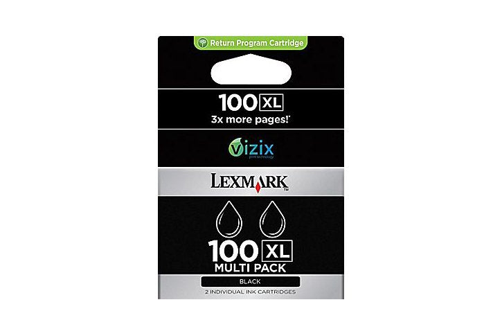 אריזה זוגית מקורי 100XL Lexmark 14N10683