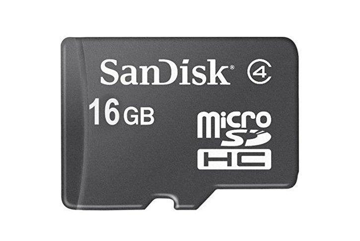 כרטיס זיכרון SanDisk Micro SDHC 16GB SDSDQM-016G