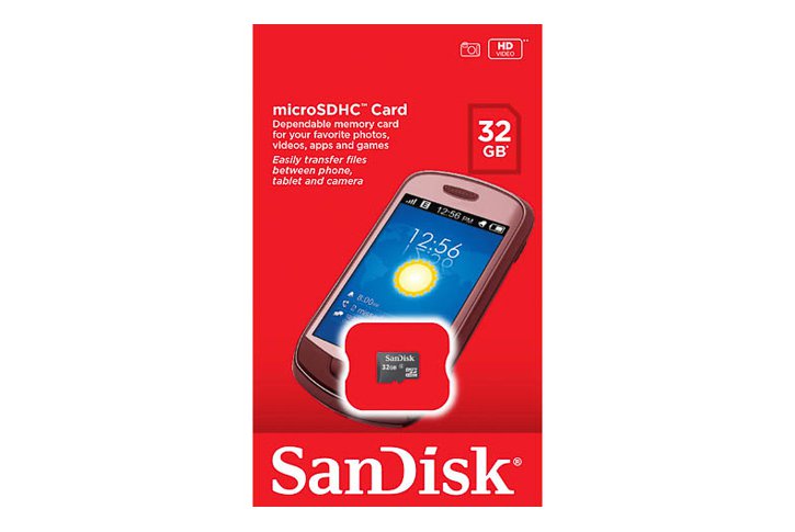 כרטיס זיכרון SanDisk Micro SDHC 32GB SDSDQM-032G