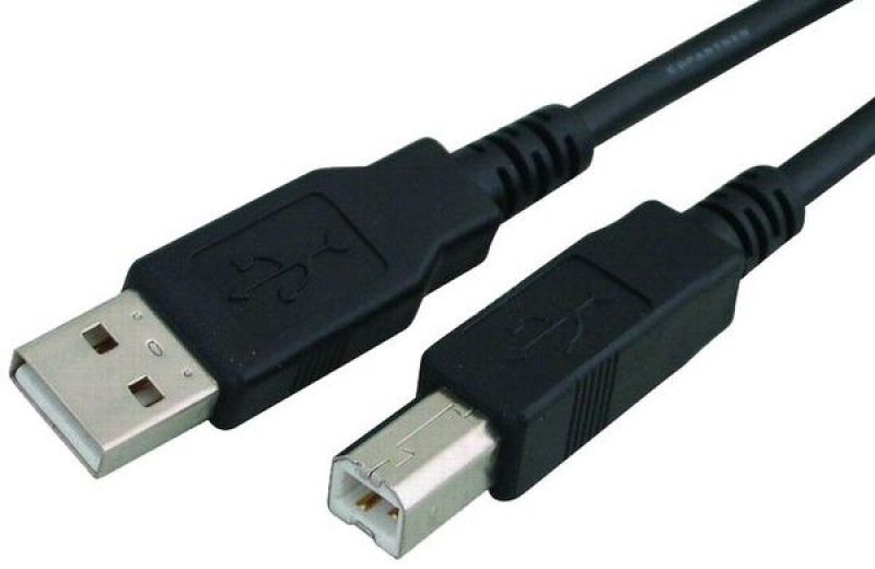 כבל USB A/B M/M-אורך 1.5 מטר