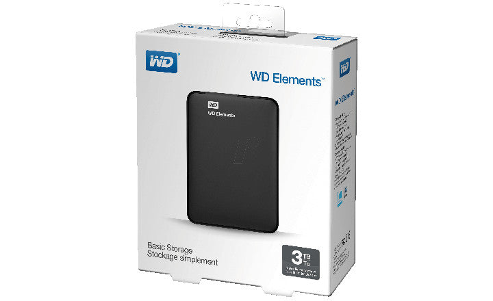 כונן קשיח חיצוני Western Digital WDBU6Y0030BBK 3TB