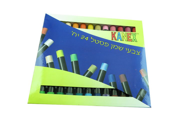 צבעי פסטל שמן עבים אומגה (פנדה)-24 צבעים