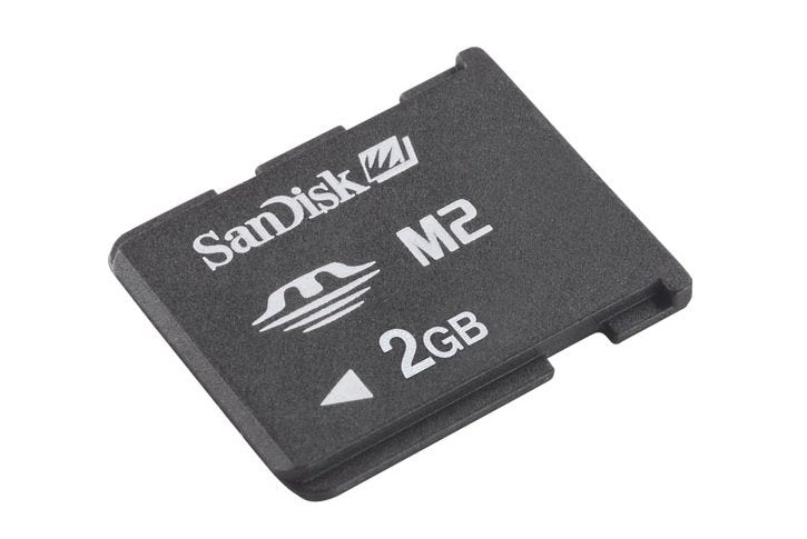 כרטיס זיכרון memory stick  M2-נפח 2GB