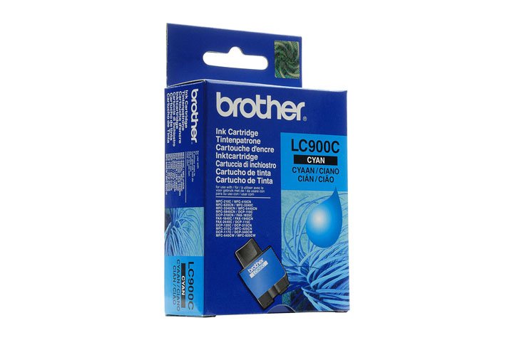 מיכל דיו מקורי ציאן BROTHER LC900C 