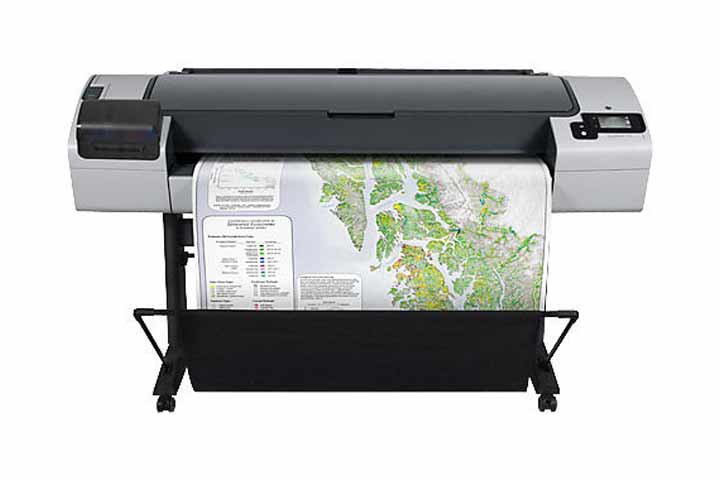 מדפסת הזרקת דיו HP DesignJet T795‏ (CR649C)