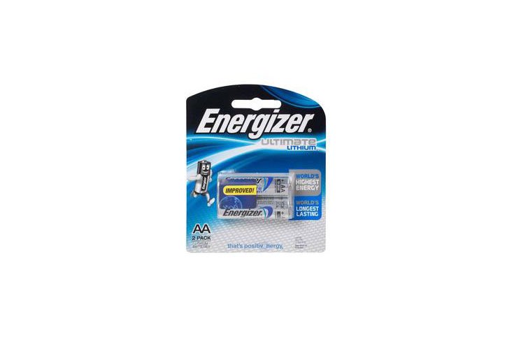 זוג סוללות ליתיום AA דגם Energizer