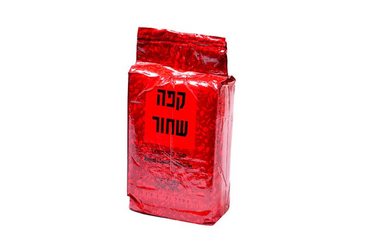 קפה שחור מוסדי עלית 1 ק``ג ( אריזה אדומה )