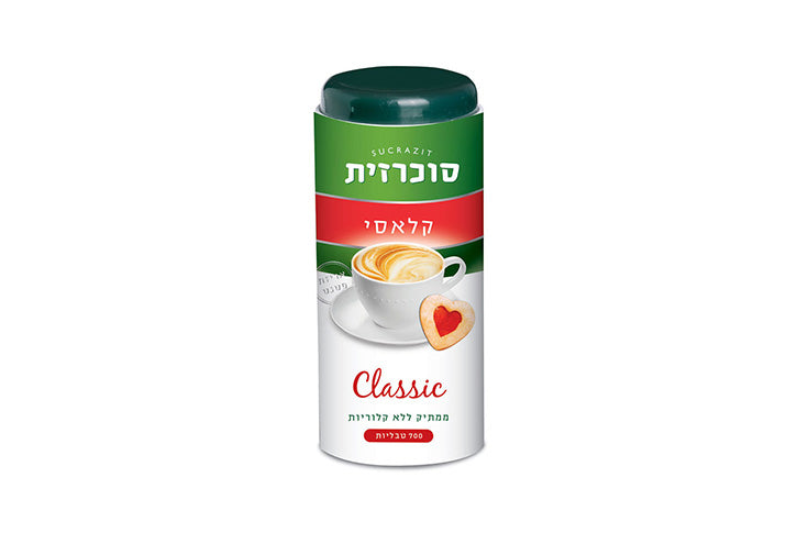 סוכרזית עם לחצן - 700 טבליות