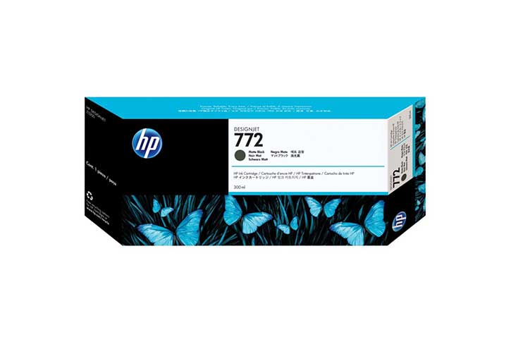 מילוי דיו מקורי HP 772 Matte Black CN635A