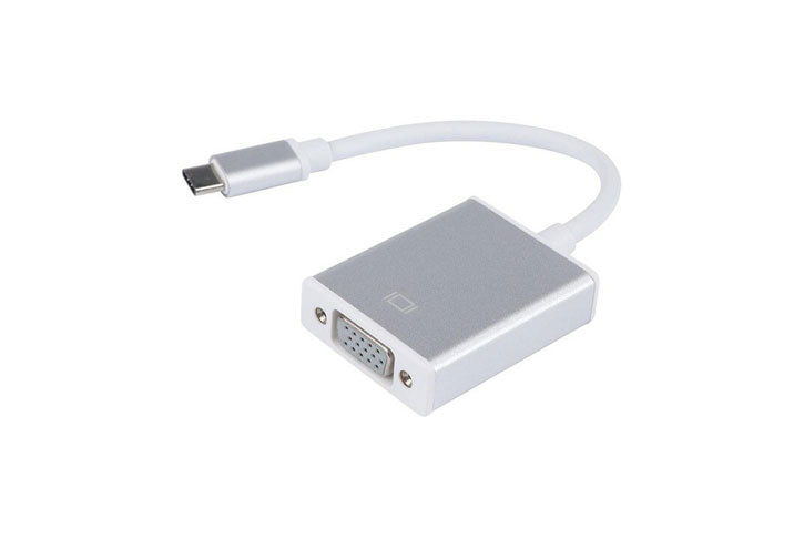 מתאם חיבור USB Type C זכר ל-VGA נקבה