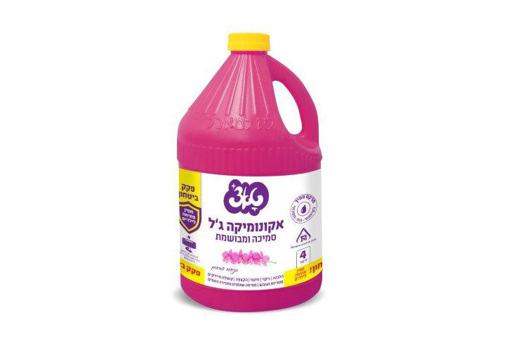 טאצ` אקונומיקה סמיכה מבושמת בניחוח פרחים - 4 ליטר