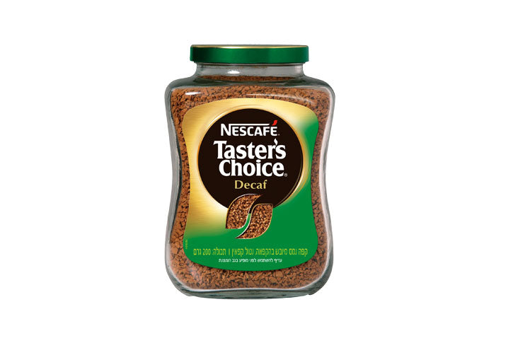 קפה נמס Nescafe - Taster`s choice - נטול קפאין