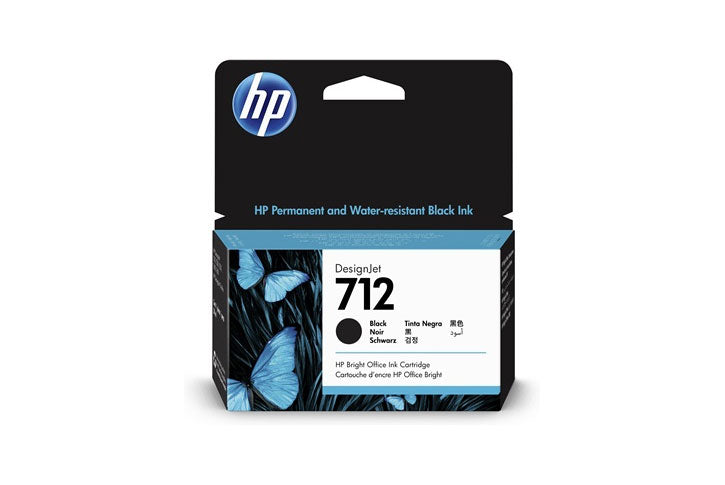 ראש דיו מילוי שחור מקורי  HP 712 38ml 3ED70A