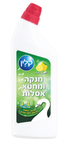 מנקה ומחטא אסלות בניחוח לימון - קלין