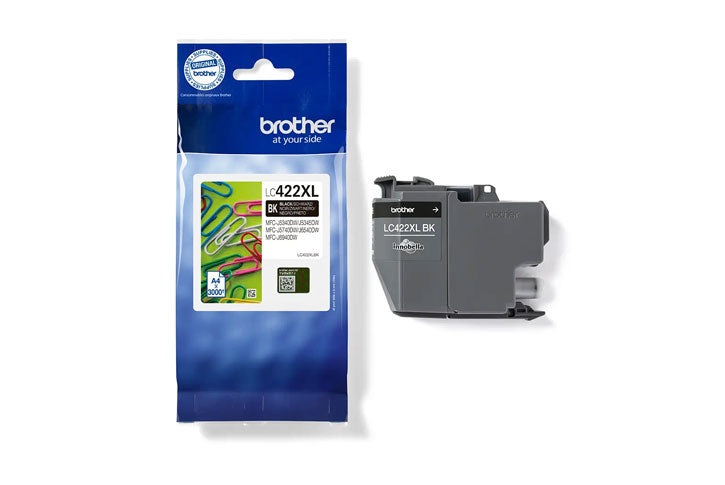 ראש דיו מקורי שחור BROTHER LC422XL BK