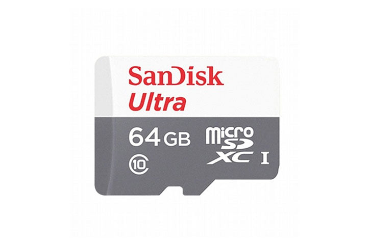 כרטיס זיכרון SanDisk Ultra SDSQUNR-064G 64GB Micro SD סנדיסק