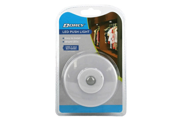 פנס אלחוטי עגול  DORCY D1030 LED PUSH LIGHT