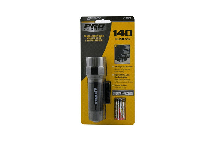 פנס לד  DORCY D2600 UNBREAKABLE FLASHLIGHT