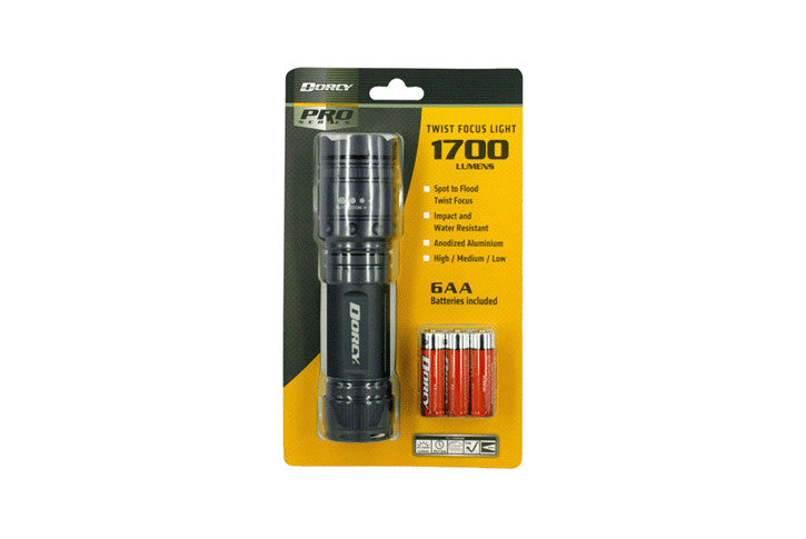 פנס DORCY D6127 LUMEN TWIST TORCH