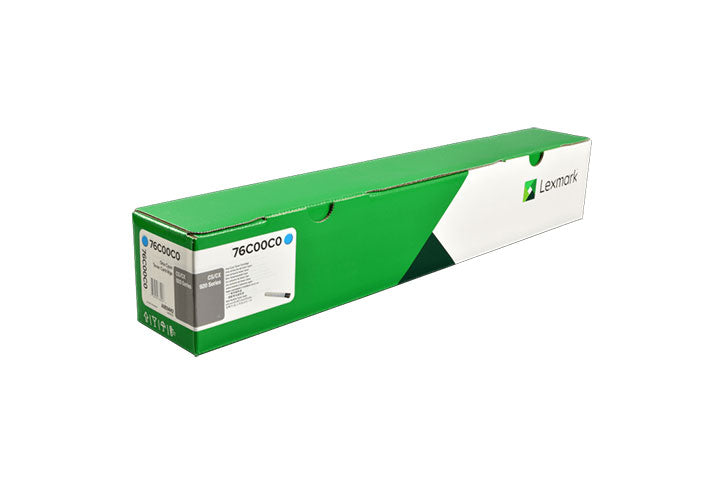 טונר לקסמרק ציאן מקורי Lexmark 76C00CO